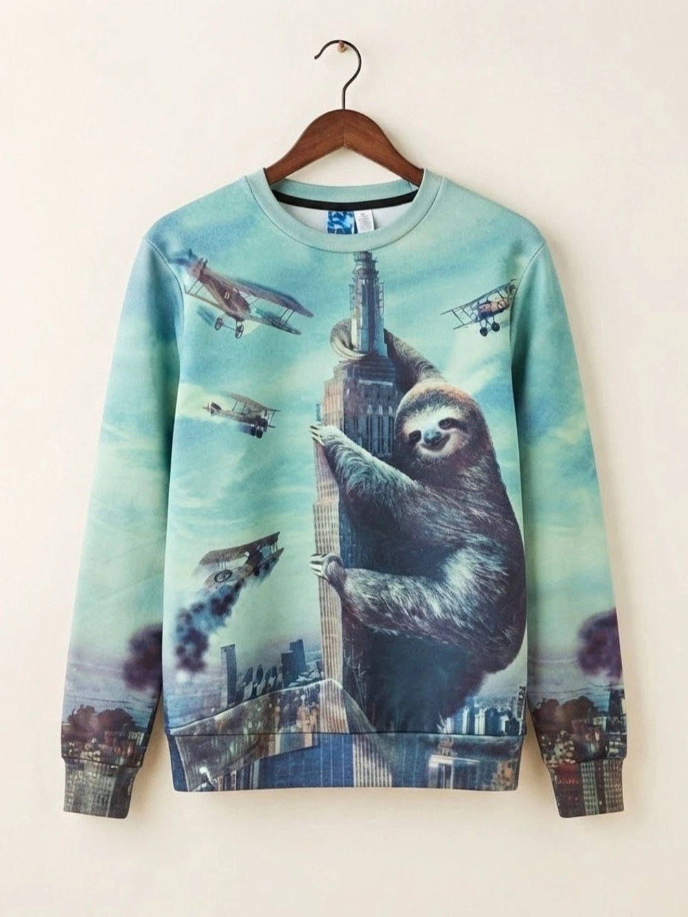 Sloth Graphic Sweatshirt